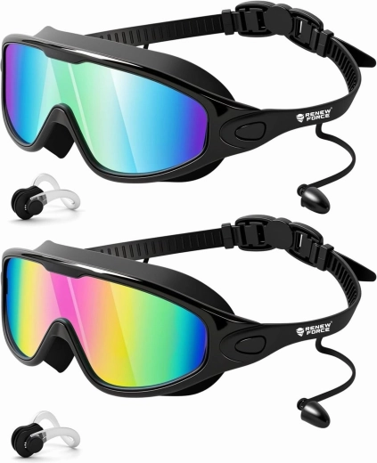 Zestaw 2× okulary pływackie Renew Force sea360