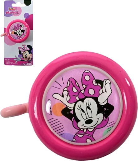 Dzwonek Volare do roweru dziecięcego Disney Minnie Mouse różowy - 1 sztuka