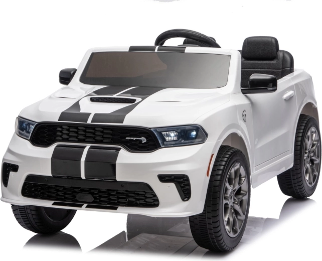Dziecięcy samochód elektryczny Dodge Durango biały