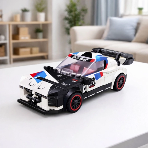 Samochód sportowy z dopracowanym designem