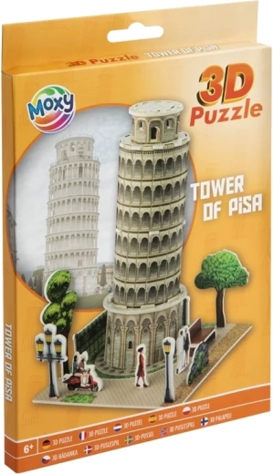 3D puzzle Krzywa Wieża w Pizie 21 elementów