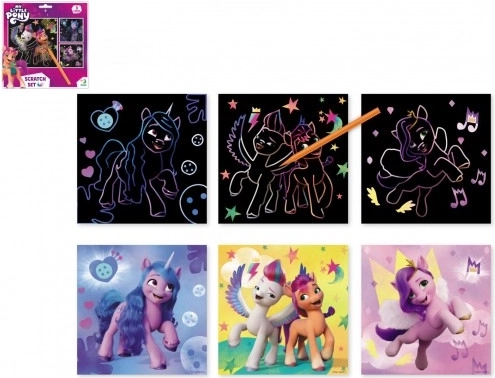 Wydrapywanki My Little Pony 20x20 cm
