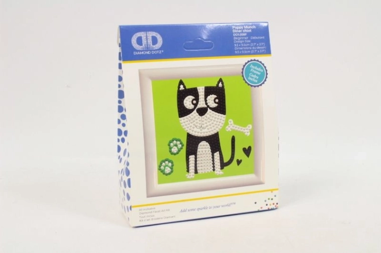 Diamond Dotz Puppy Munch – zestaw do haftu diamentowego