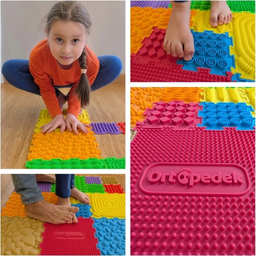 Ortopedek sensoryczne ortopedyczne podkładki dla dzieci 15 szt.