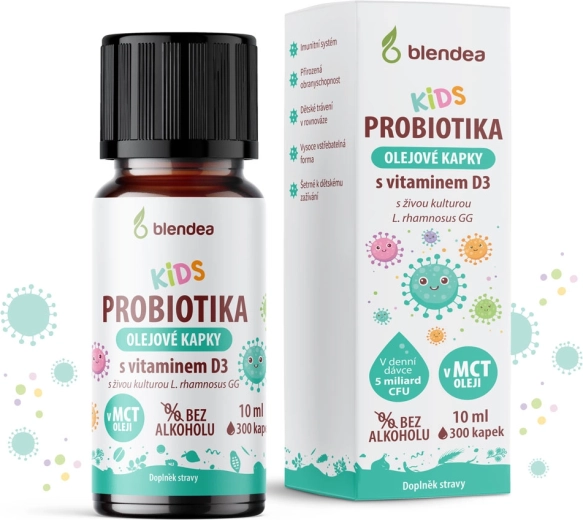 Blendea Probiotyki dla dzieci z witaminą D3 10 ml