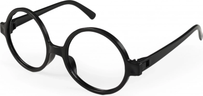 Okrągłe czarodziejskie okulary w stylu Harry’ego Pottera