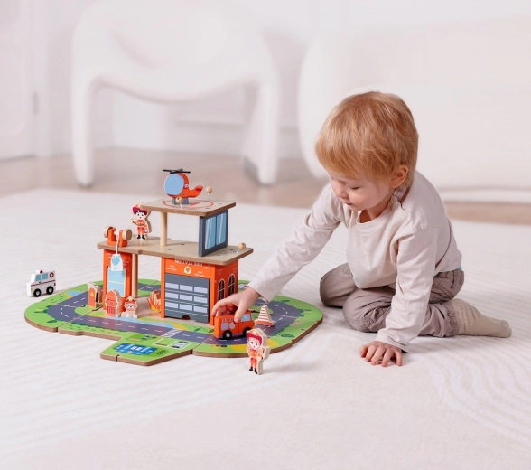 Wspiera wyobraźnię i umiejętności