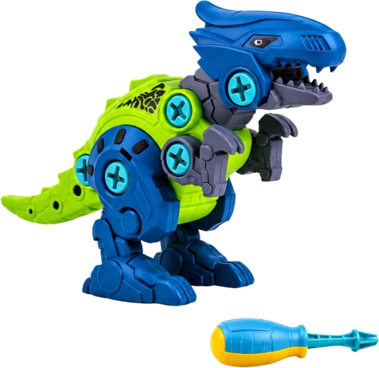 Dinozaury do skręcania dla małych majsterkowiczów