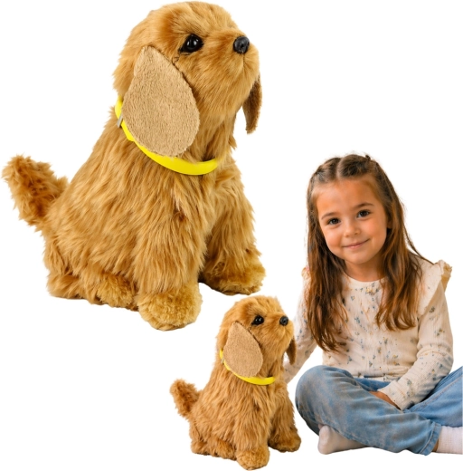 Interaktywny pluszowy pies cocker spaniel szczeka i merda ogonem