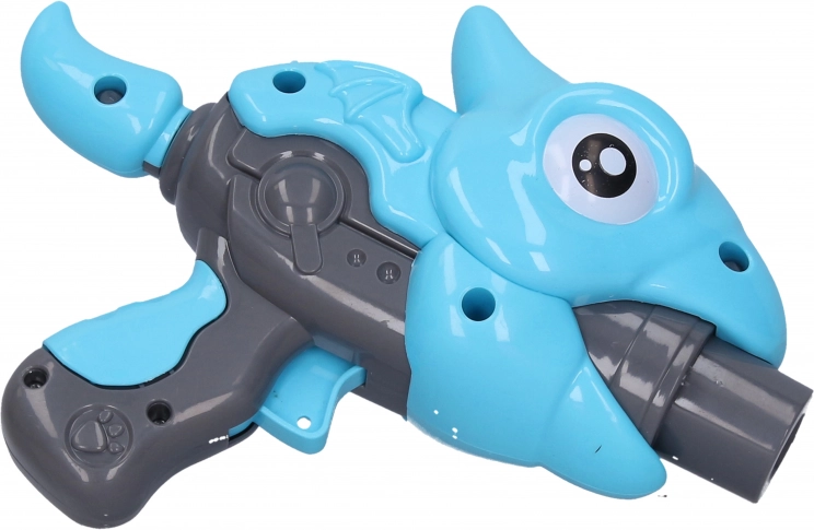 Wkręcany pistolet z motywem dinozaura na piankowe naboje 21 cm