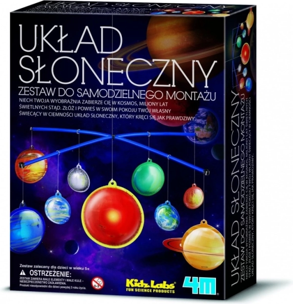 Mobilny Układ Słoneczny – edukacyjna zabawka do składania