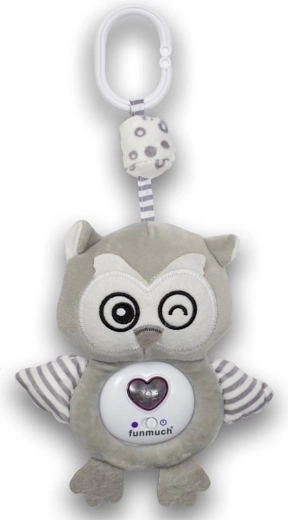 Pluszowa zawieszka Baby Mix sowa