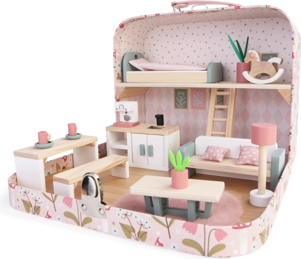 2Kids Toys domek dla lalek w walizce – kuchnia