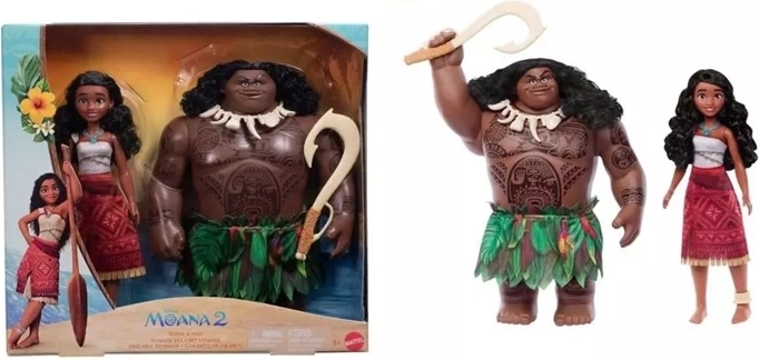 Disney Vaiana i Maui – zestaw figurek 2 szt.