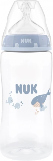Butelka dla niemowląt NUK First Choice z kontrolą temperatury 300 ml Whale
