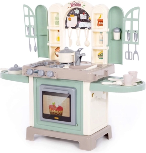 Dziecięca kuchnia Natali zielona