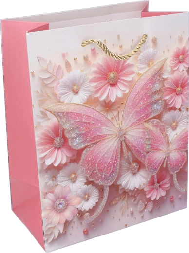 Połyskujący motyw motyla dla efektownej prezentacji