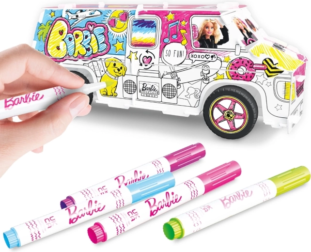 Pokoloruj i ozdób własny kamper Barbie