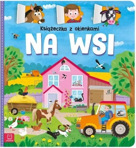 Książeczka z okienkami na farmie
