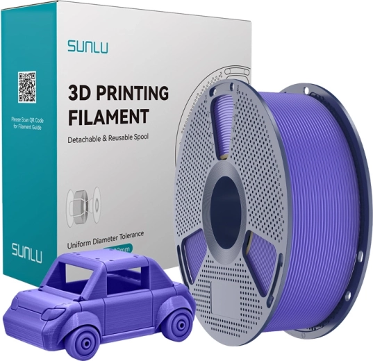 Filament Sunlu PETG lawendowo-fioletowy