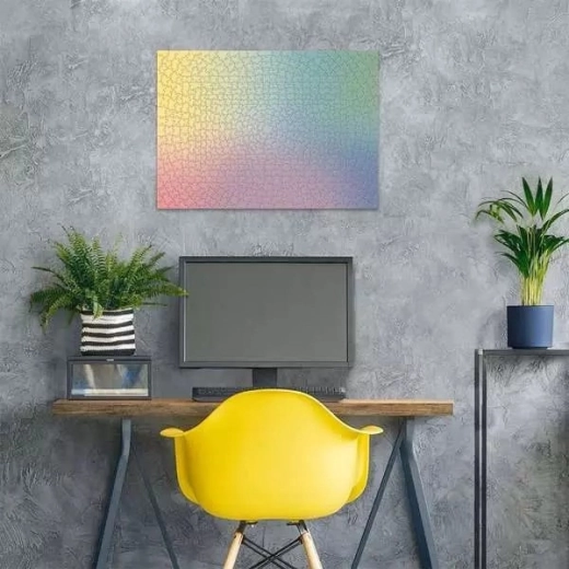 Gotowe puzzle jako dekoracja
