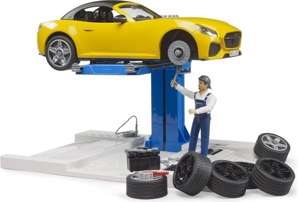 Funkcyjny podnośnik z testem hamulców