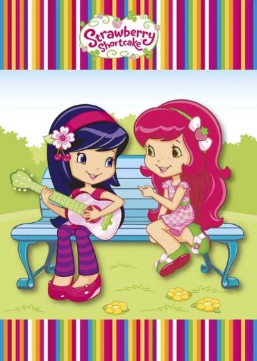 Akim kolorowanka z aktywnościami A4 Truskawka Strawberry Shortcake - 1 sztuka