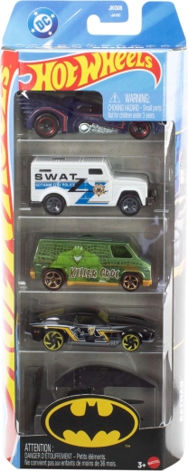 Kolekcjonerski 5‑pack z ikonicznymi motywami BATMANA