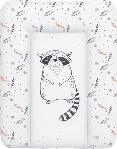 Ceba Baby miękka podkładka do przewijania Raccoon 50 × 70 cm