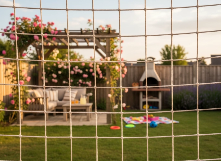 Bezpieczna zabawa w ogrodzie