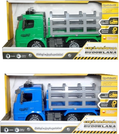 Auto budowlane z polskim modułem dźwiękowym - 1 sztuka