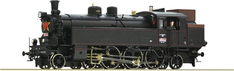 Roco parowa lokomotywa ČSD serii 354.1, cyfrowa H0