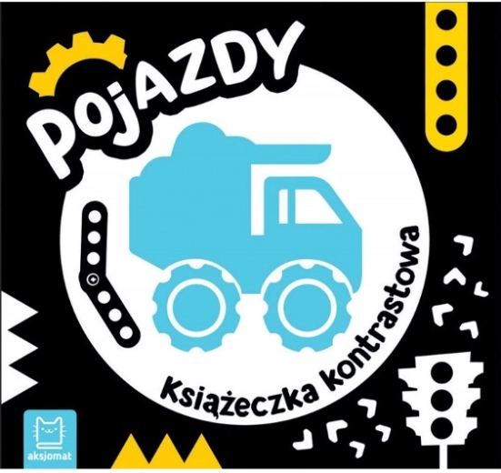 Kontrastowa książeczka – pojazdy