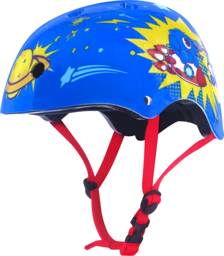 Dziecięcy kask ochronny, ciemnoniebieski, rozmiar L