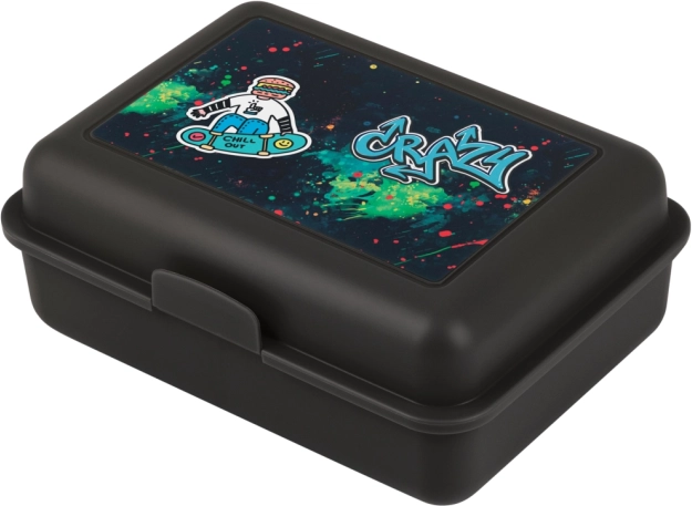 Lunchbox czarny Chill Out CRAZY