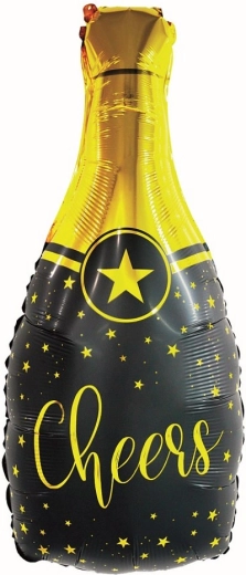 Balon foliowy w kształcie butelki szampana Cheers