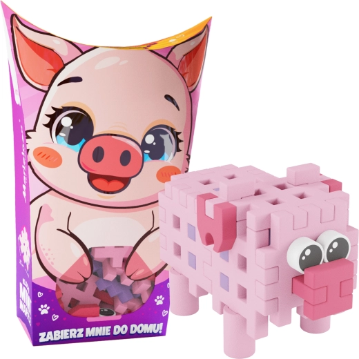 Klocki Mini Waffle Pocket Pets – prosiaczek