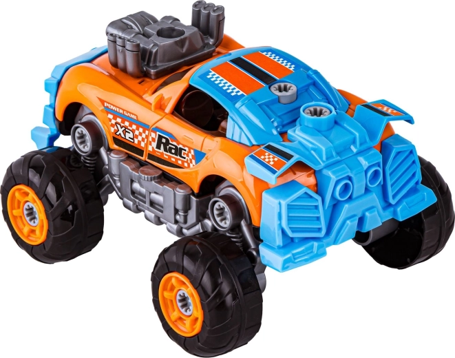 Przebudowa 3w1: auto sportowe i monster truck