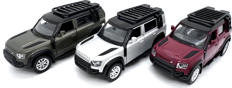 Metalowy model Land Rover Defender 110 (2020) – 3 warianty