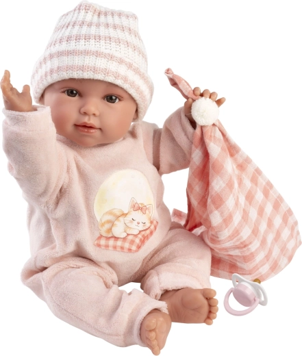 Llorens New Born realistyczna lalka bobas z dźwiękami 38 cm