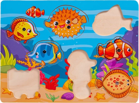 Nauka kształtów, kolorów i morskich zwierzątek