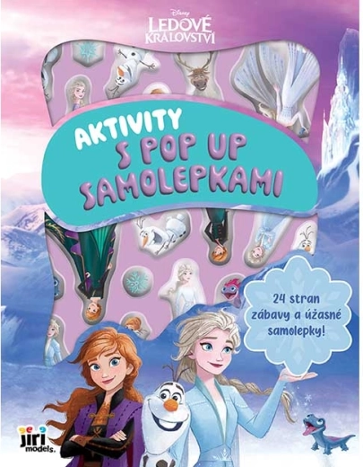 Aktywności z naklejkami pop-up Kraina Lodu - 1 sztuka