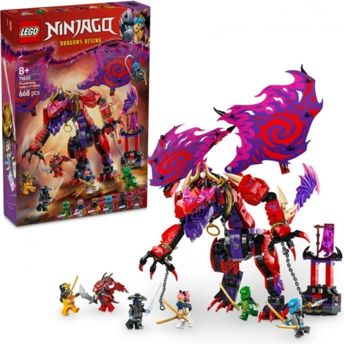 LEGO NINJAGO smok chaosu Thunderfang zestaw konstrukcyjny dla dzieci od 8 lat