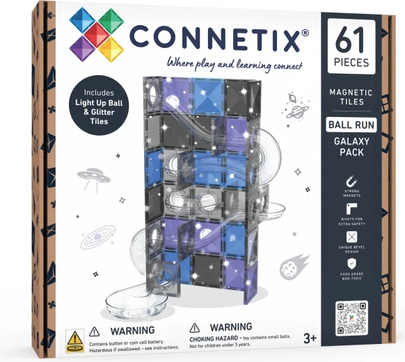 Connetix tor kulkowy Galaxy 61 elementów