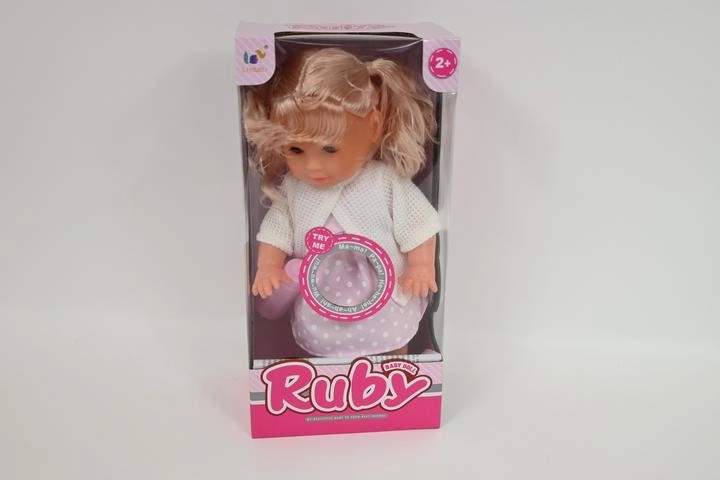 Ruby interaktywna lalka 30 cm z buteleczką