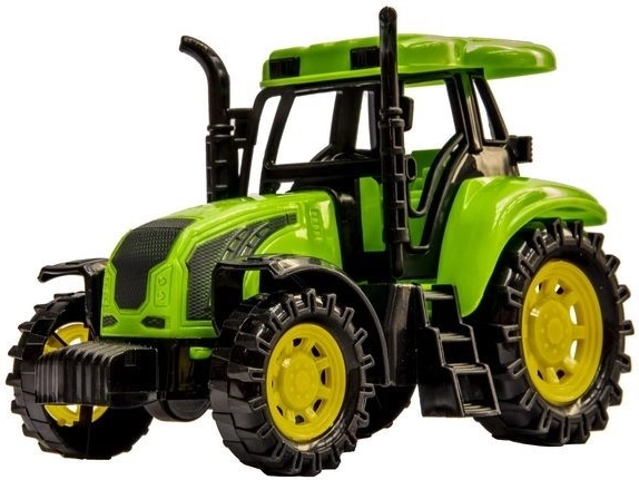 Realistyczny traktor z wyrazistymi detalami