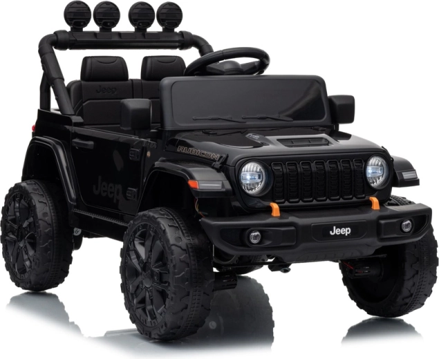 Dziecięcy samochód elektryczny Jeep Rubicon 24 V – Czarny