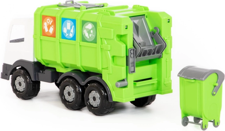 Realistyczne wysypywanie kontenera