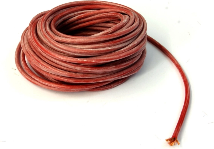 Silikonowy przewód 2,5 mm² 10 m czerwony