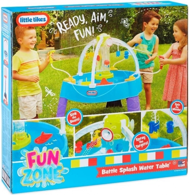 Wodny stół do zabawy Little Tikes Fun Zone – Wodna bitwa